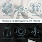 [A piece of clothing]Hubby Wifey Halloween Spooky Season Couple Matching Hoodies Casual Street Style Fleece Fabric Pullover Hooded Sweatshirt Tops Trendy for Women for Men