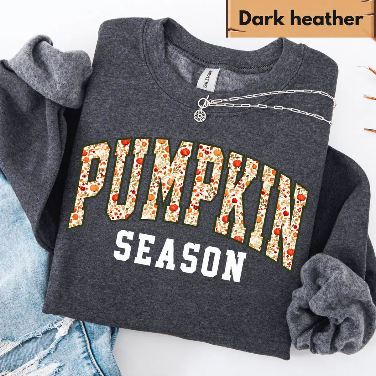 Pumpkin Season Sweatshirt, Fall Gifts, Pumpkin Patch Outfit, Thanksgiving Gifts, Womens Fall Sweaters, Cozy Autumn Crewneck